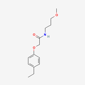 2-(4-ethylphenoxy)-N-(3-methoxypropyl)acetamide