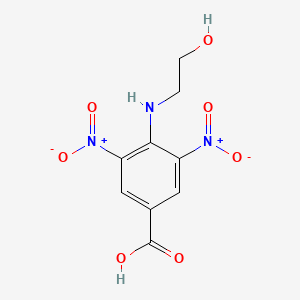 4-[(2-hydroxyethyl)amino]-3,5-dinitrobenzoic acid