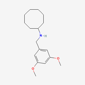 molecular formula C17H27NO2 B5030876 N-(3,5-dimethoxybenzyl)cyclooctanamine 