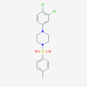 1-(3,4-Dichlorophenyl)-4-[(4-methylphenyl)sulfonyl]piperazine