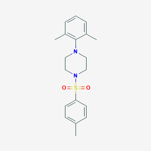 molecular formula C19H24N2O2S B503094 1-(2,6-Dimethylphenyl)-4-tosylpiperazine CAS No. 713099-74-2