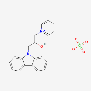 1-[3-(9H-carbazol-9-yl)-2-hydroxypropyl]pyridinium perchlorate
