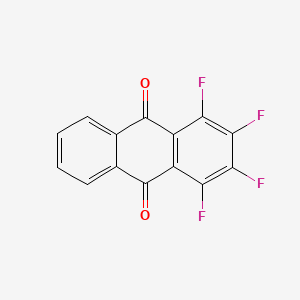 1,2,3,4-tetrafluoroanthra-9,10-quinone