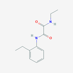 molecular formula C12H16N2O2 B5031317 N-ethyl-N'-(2-ethylphenyl)ethanediamide 