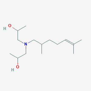 1,1'-[(2,6-dimethyl-5-hepten-1-yl)imino]di(2-propanol)