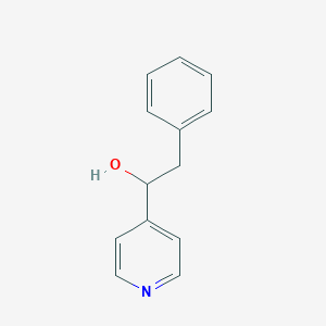molecular formula C13H13NO B503149 2-Phenyl-1-(4-pyridinyl)ethanol 