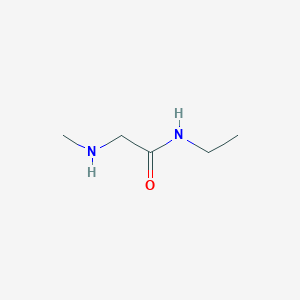 molecular formula C5H12N2O B503151 N-ethyl-2-(methylamino)acetamide CAS No. 225229-02-7