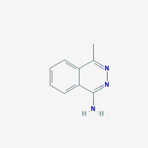 molecular formula C9H9N3 B503153 4-Methylphthalazin-1-amine CAS No. 4776-85-6