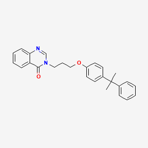 3-{3-[4-(1-methyl-1-phenylethyl)phenoxy]propyl}-4(3H)-quinazolinone