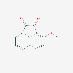 molecular formula C13H8O3 B5031708 3-methoxyacenaphthoquinone 