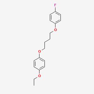 1-ethoxy-4-[4-(4-fluorophenoxy)butoxy]benzene