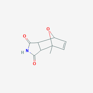 molecular formula C9H9NO3 B5031753 3a,4,7,7a-tetrahydro-4-Methyl-4,7-Epoxy-1H-isoindole-1,3(2H)-dione 