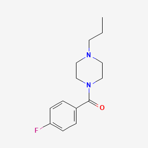 1-(4-fluorobenzoyl)-4-propylpiperazine