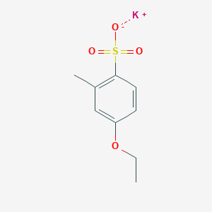 molecular formula C9H11KO4S B5031903 potassium 4-ethoxy-2-methylbenzenesulfonate 