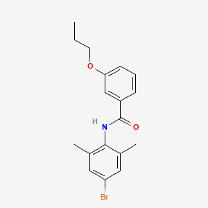 N-(4-bromo-2,6-dimethylphenyl)-3-propoxybenzamide