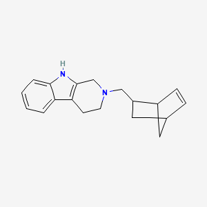 molecular formula C19H22N2 B5032020 2-(bicyclo[2.2.1]hept-5-en-2-ylmethyl)-2,3,4,9-tetrahydro-1H-beta-carboline 