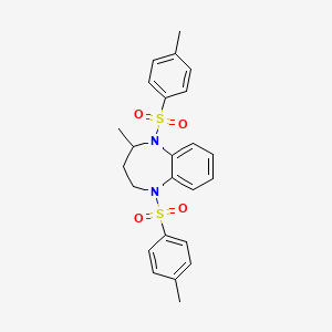 2-methyl-1,5-bis[(4-methylphenyl)sulfonyl]-2,3,4,5-tetrahydro-1H-1,5-benzodiazepine