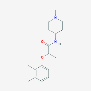 2-(2,3-dimethylphenoxy)-N-(1-methyl-4-piperidinyl)propanamide