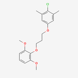 2-chloro-5-[3-(2,6-dimethoxyphenoxy)propoxy]-1,3-dimethylbenzene