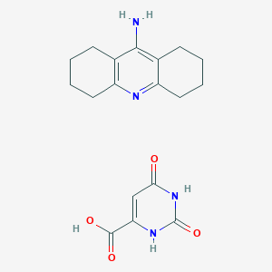 2,6-dioxo-1,2,3,6-tetrahydro-4-pyrimidinecarboxylic acid - 1,2,3,4,5,6,7,8-octahydro-9-acridinamine (1:1)