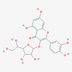 molecular formula C21H20O12 B050326 Isoquercitroside CAS No. 21637-25-2