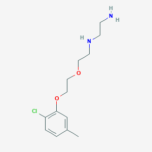 (2-aminoethyl){2-[2-(2-chloro-5-methylphenoxy)ethoxy]ethyl}amine