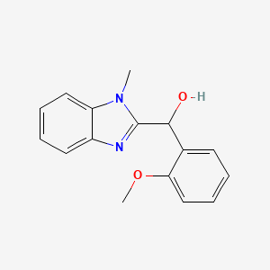 (2-methoxyphenyl)(1-methyl-1H-benzimidazol-2-yl)methanol