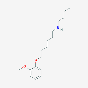 N-butyl-6-(2-methoxyphenoxy)hexan-1-amine