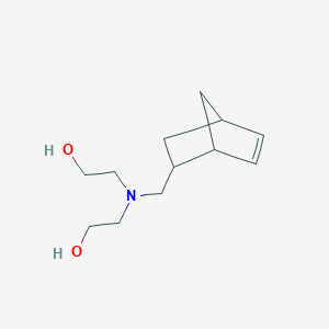 2-[2-bicyclo[2.2.1]hept-5-enylmethyl(2-hydroxyethyl)amino]ethanol