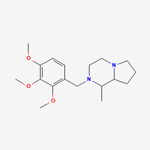 1-methyl-2-(2,3,4-trimethoxybenzyl)octahydropyrrolo[1,2-a]pyrazine