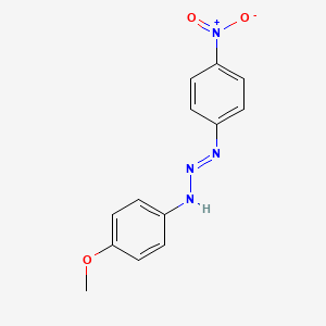 1-(4-methoxyphenyl)-3-(4-nitrophenyl)-1-triazene