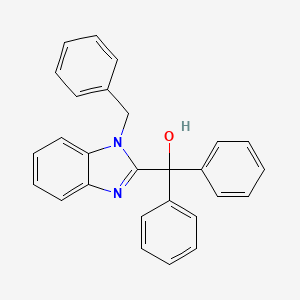 (1-Benzylbenzimidazol-2-yl)-diphenylmethanol