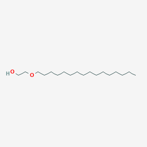molecular formula C18H38O2 B050331 Ethylene glycol monohexadecyl ether CAS No. 2136-71-2