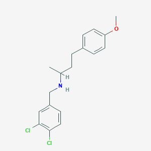 (3,4-dichlorobenzyl)[3-(4-methoxyphenyl)-1-methylpropyl]amine