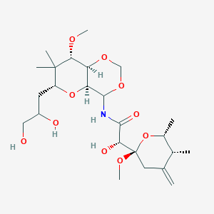 molecular formula C24H41NO10 B050333 Mycalamide A CAS No. 115185-92-7