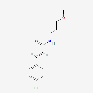 3-(4-chlorophenyl)-N-(3-methoxypropyl)acrylamide