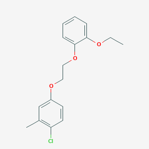 1-chloro-4-[2-(2-ethoxyphenoxy)ethoxy]-2-methylbenzene