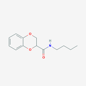 N-butyl-2,3-dihydro-1,4-benzodioxine-2-carboxamide