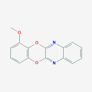 molecular formula C15H10N2O3 B503343 1-Methoxy[1,4]benzodioxino[2,3-b]quinoxaline 