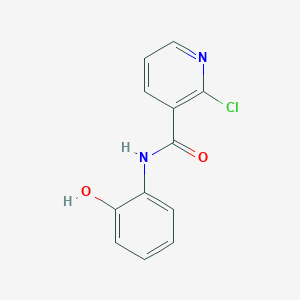 molecular formula C12H9ClN2O2 B503355 2-Chloro-N-(2-hydroxy-phenyl)-nicotinamide CAS No. 10189-45-4