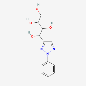 1-(2-phenyl-2H-1,2,3-triazol-4-yl)butane-1,2,3,4-tetrol