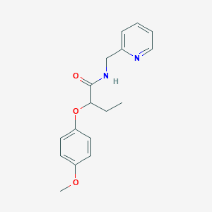 2-(4-METHOXYPHENOXY)-N-[(PYRIDIN-2-YL)METHYL]BUTANAMIDE