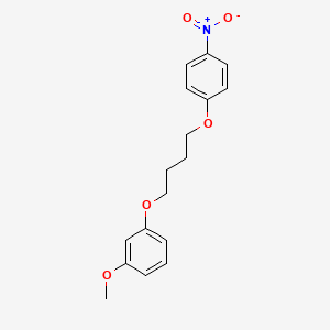 1-methoxy-3-[4-(4-nitrophenoxy)butoxy]benzene