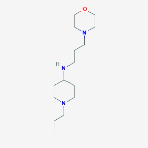 N-[3-(4-morpholinyl)propyl]-1-propyl-4-piperidinamine