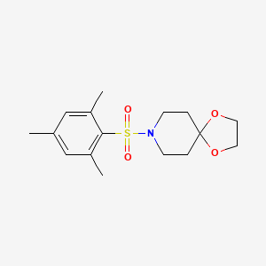 8-(2,4,6-Trimethylphenyl)sulfonyl-1,4-dioxa-8-azaspiro[4.5]decane