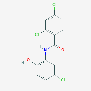 2,4-dichloro-N-(5-chloro-2-hydroxyphenyl)benzamide