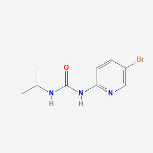 molecular formula C9H12BrN3O B503410 1-(5-溴-吡啶-2-基)-3-异丙基-脲 CAS No. 353259-08-2