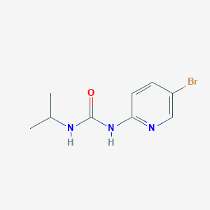 B503410 1-(5-bromopyridin-2-yl)-3-(propan-2-yl)urea CAS No. 353259-08-2