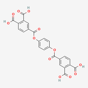 4-[4-(3,4-Dicarboxybenzoyl)oxyphenoxy]carbonylphthalic acid