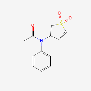 N-(1,1-dioxido-2,3-dihydrothiophen-3-yl)-N-phenylacetamide